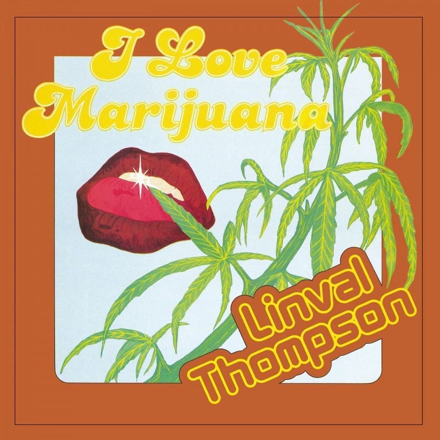 LINVAL THOMPSON I Love Marijuana LP (Yellow)