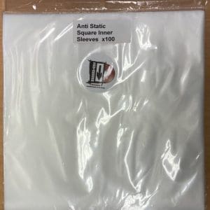 INNER SLEEVES 12"  100 x Anti Static / Square