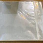 OUTER SLEEVES  Resealable 12” x 100  (50 microns)