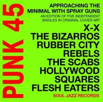 VA  PUNK 45 – Approaching The Minimal With Spray Guns (5 x 7" box set)