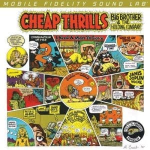 BIG BROTHER AND THE HOLDING COMPANY Cheap Thrills (Mofi 2 x 45RPM)