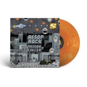 AESOP ROCK Freedom Finger (Music from the Game)(Orange) 10"
