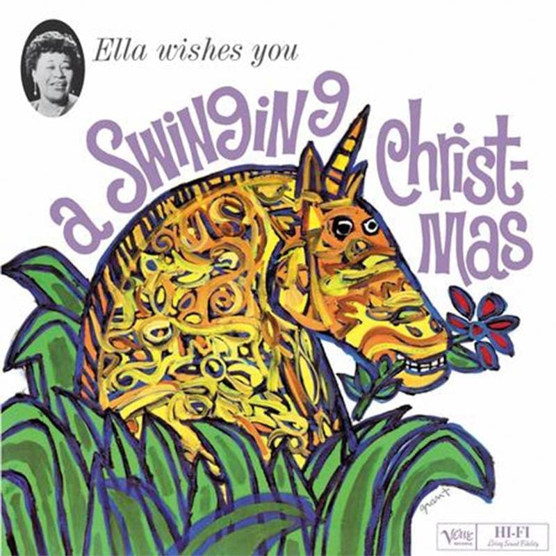 ELLA FITZGERALD Ella Wishes You A Swinging Christmas (Acoustic Sounds Series)