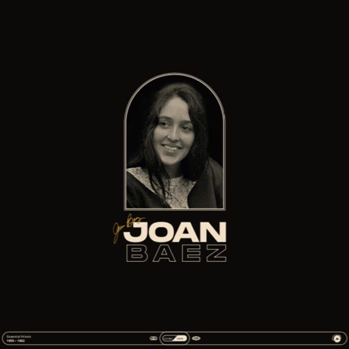 JOAN BAEZ Essential Works 1959 - 1962 2LP