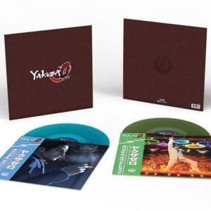 VA Yakuza 0 Original Soundtrack (Blue & Green Colour) 2LP (Sleeve Damaged)