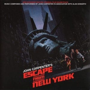 OST (JOHN CARPENTER) Escape From New York (Coloured) 2LP
