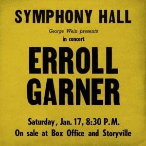 ERROLL GARNER Symphony Hall Concert