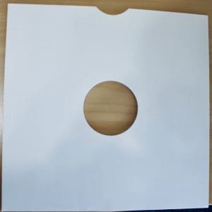 CARD SLEEVE 12" with Hole (Single)