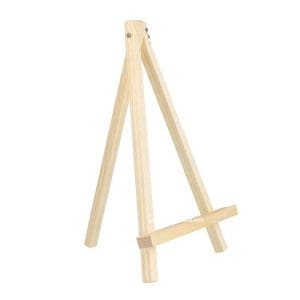 NOW PLAYING STAND Wooden Easel Style
