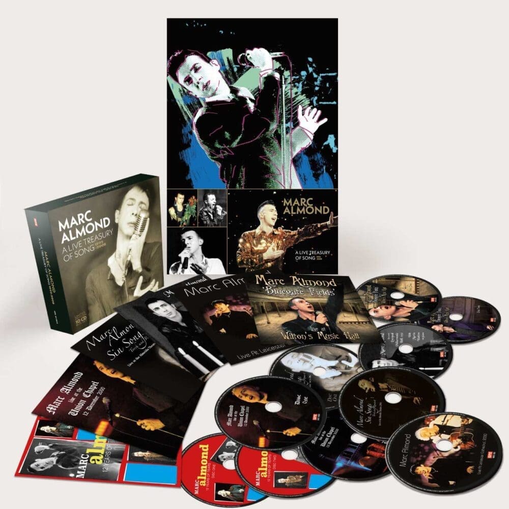 MARC ALMOND A Live Treasury Of Song - 1992-2008 (10CD Box Set)