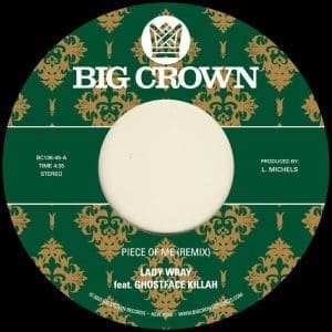 LADY WRAY & PETE ROCK Piece Of Me (feat. Ghostface Killah) B/w Joy & Pain (pete Rock Remix) 7"