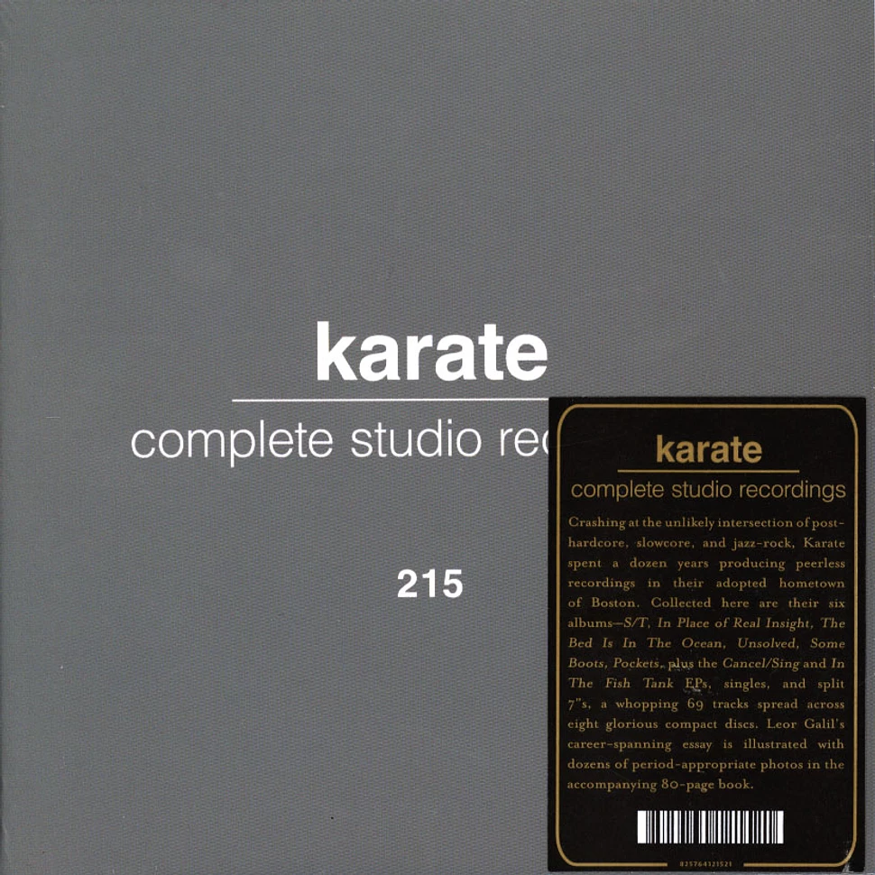 KARATE Complete Studio Recordings 8CD Box
