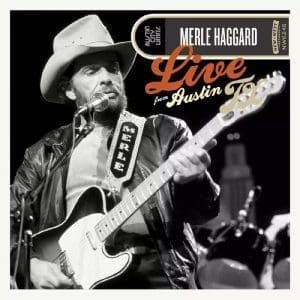 MERLE HAGGARD Live From Austin, Tx '85 (black & Blue Marble Vinyl)