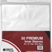 SLEEVES 12" Poly / Rice Paper Inner Sleeve (Pack of 50, MoFi Replica)