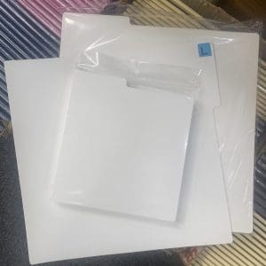 PLASTIC DIVIDERS White 12" Dividers (pack of 25)