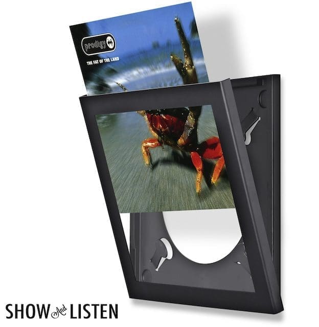 SHOW AND LISTEN Vinyl Frame (black)