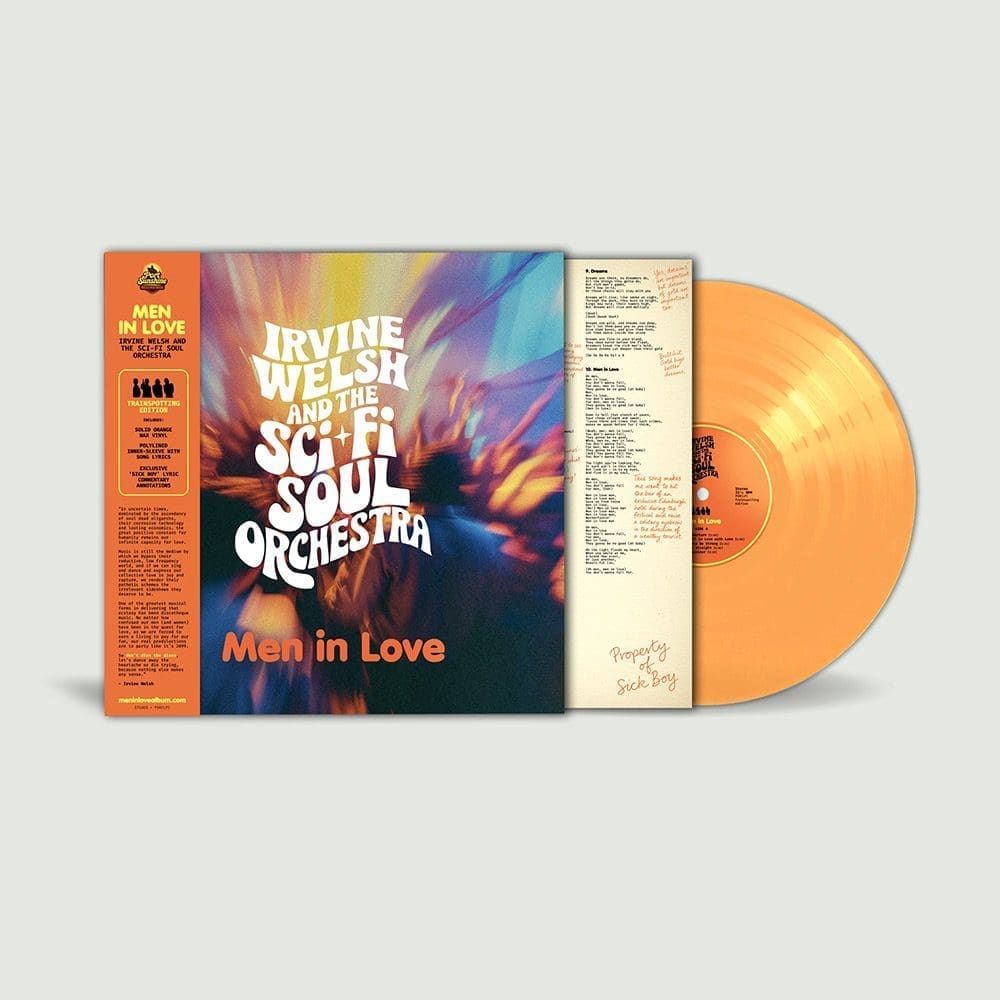 IRVINE WELSH & THE SCI-FI SOUL ORCHESTRA Men In Love (Trainspotting Edition, Solid Orange Wax)