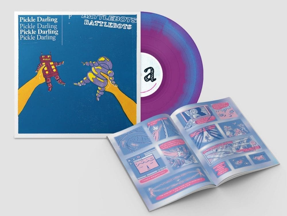 PICKLE DARLING Bots (shockwave swirl) (with comic)