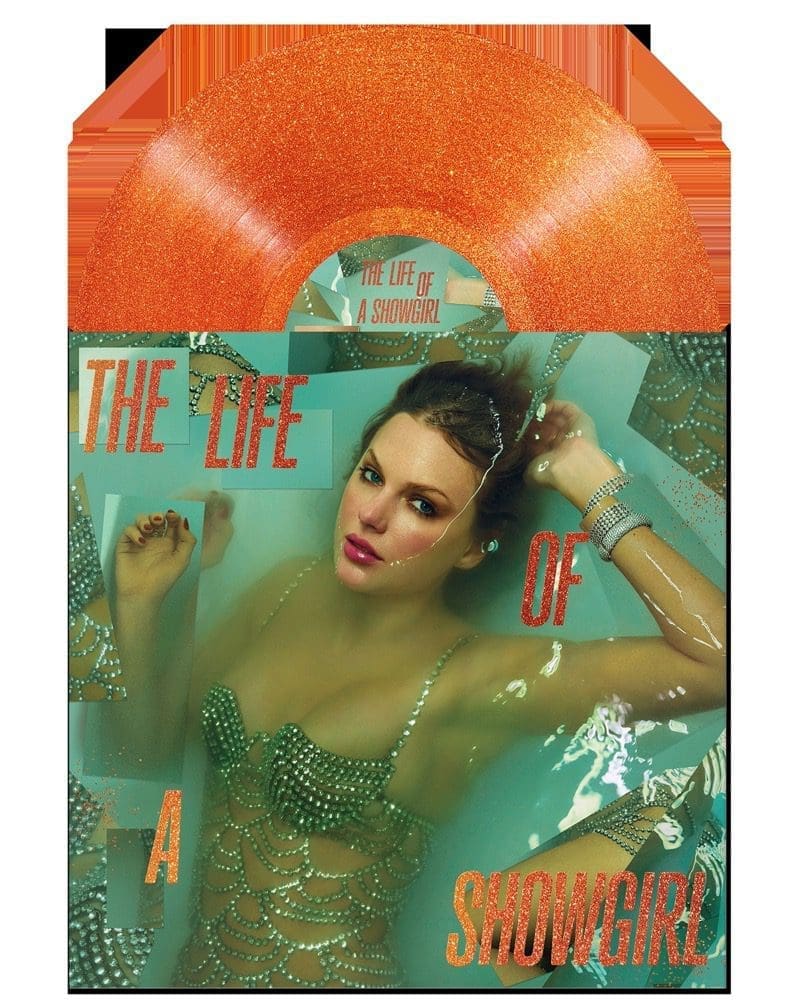 TAYLOR SWIFT The Life Of A Showgirl: Sweat And Vanilla Perfume (Portofino Orange Glitter)