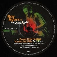 ROY AYERS Brand New Feeling - Yoruba Soul Remixes 12"