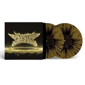 BABYMETAL Metal Resistance (Gold & Black Splatter) 2LP