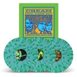 CREAM Royal Albert Hall London May 2-3-5-6 2005 (Live) blue + green splatter 3LP