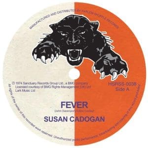 SUSAN CADOGAN Fever b/w Influenza Dub 7"