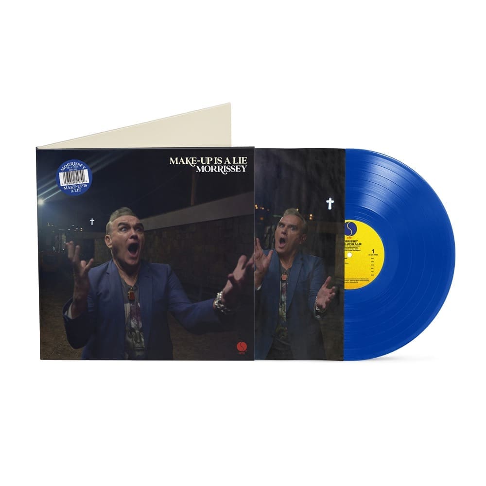 MORRISSEY Make-Up Is A Lie (blue) preorder