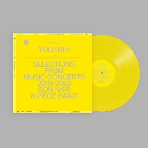 BON IVER Volumes: One "Selections From Music Concerts 2019-2023 6 Piece Band" (Ducky Yellow) preorder