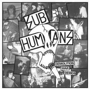 SUBHUMANS Demolition War Demos 2LP