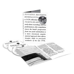 TALKING HEADS Tentative Decisions: Demos & Live 3CD