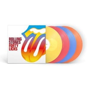 THE ROLLING STONES Forty Licks (Ltd Ed. Yellow, Red, Blue and Orange Coloured) 4LP preorder