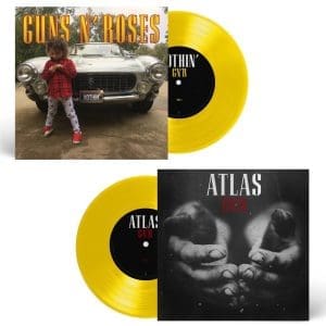 GUNS N' ROSES  Nothin' / Atlas (Yellow) 7"