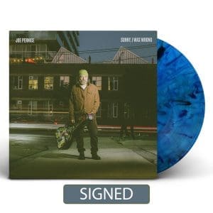 JOE PERNICE Sunny, I Was Wrong (Indies Black & Blue Splatter, autographed)