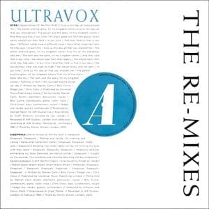 ULTRAVOX The Re-mixes (RSD 2026) 2LP