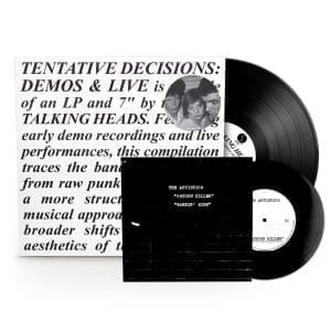 TALKING HEADS Tentative Decisions: Demos & Live + 7"