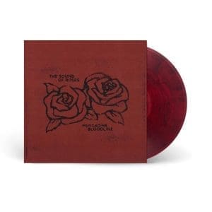 MUSCADINE BLOODLINE The Sound of Roses (translucent red w/ black swirls)