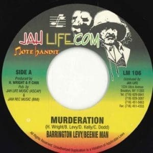 BARRINGTON LEVY & BEENIE MAN Murderation 7"