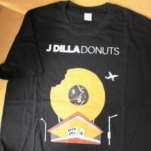 J DILLA Donuts t-shirt (black, Size L)