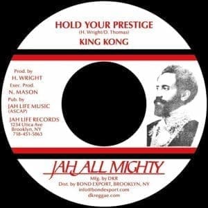 KING KONG Hold Your Prestige 7"