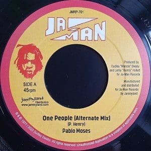 PABLO MOSES One People (alt mix) 7"