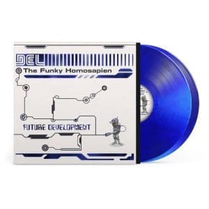 DEL THE FUNKY HOMOSAPIAN Future Development (Metallic Blue) 2LP preorder