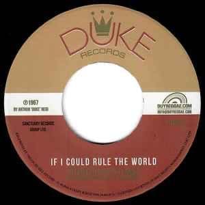 ALTON ELLIS / TYRONE EVANS If I Could Rule The World / If This World Were Mine 7"