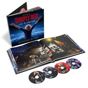 SIMPLY RED Holding Back the Years: 40 Years Of Simply Red Live In Santiago 2CD/Bluray/DVD