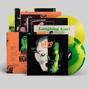 DEVO Nitrous Nightmare Halloween Live ‘75 (Green/Lemon Inkspot + Lemon) 2LP