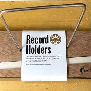 NOW PLAYING STAND Laser Cut Poplar Plywood