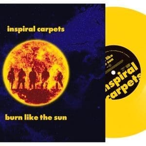 INSPIRAL CARPETS Burn Like The Sun (Indie Blue Galaxy Cover Yellow) preorder