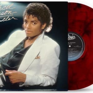 MICHAEL JACKSON Thriller (Red & Black Marble) preorder