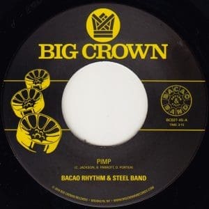 BACAO RHYTHM & STEEL BAND PIMP b/w Police In Helicopter