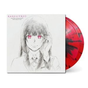 TECHNOBOYS PULCRAFT GREEN FUND Kakegurui Original Soundtrack / Best Selection (Red & Black Splatter) 2LP